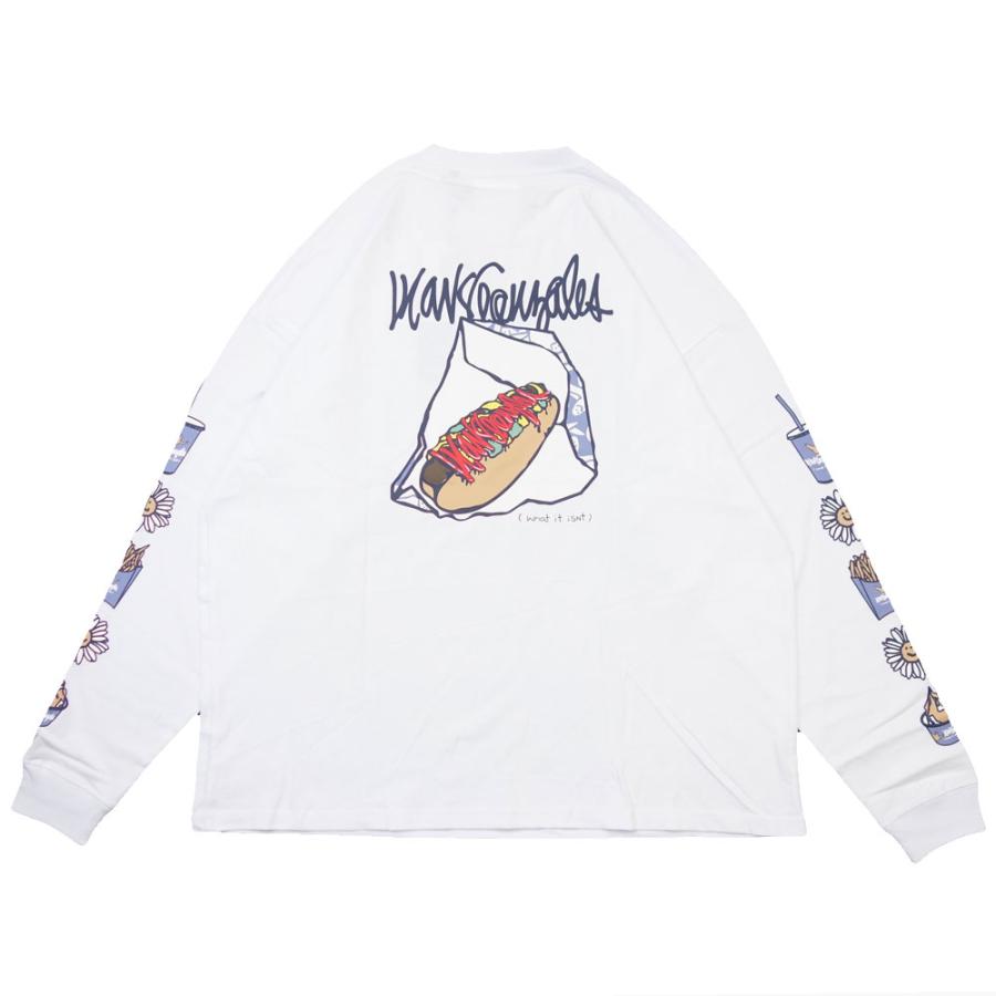 (What it isNt）ART BY MARKGONZALES / (ワットイットイズント) アートバイ マークゴンザレス｜Tシャツ 長袖 ロンT オーバーサイズ/SKATE BOARDS LINE BIG L/S | Mark Gonzales | 06