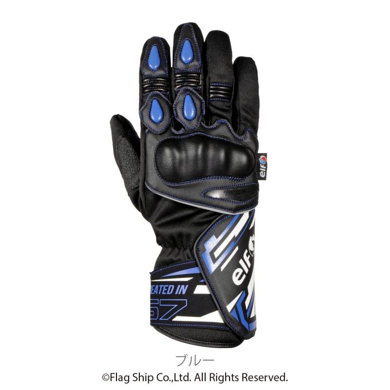 elf（エルフ） サイズ交換無料 秋冬 EG-W529 ELF グローブ ネーロ