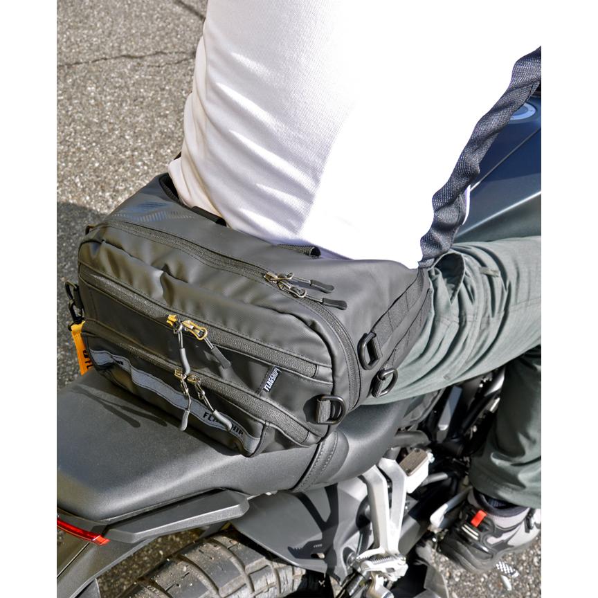 バッグ Tanishipi ZEGNA/ゼニア通販 | 黒 ディアスキン Hoodie バックパック【送料