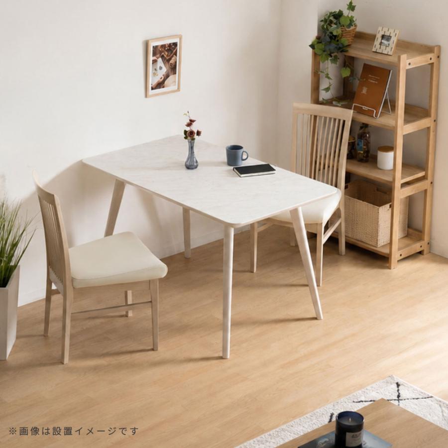 ダイニングテーブル　白　120×75×高さ70 tac INTERIOR（タックインテリア） ダイニングテーブル 120cm 長方形
