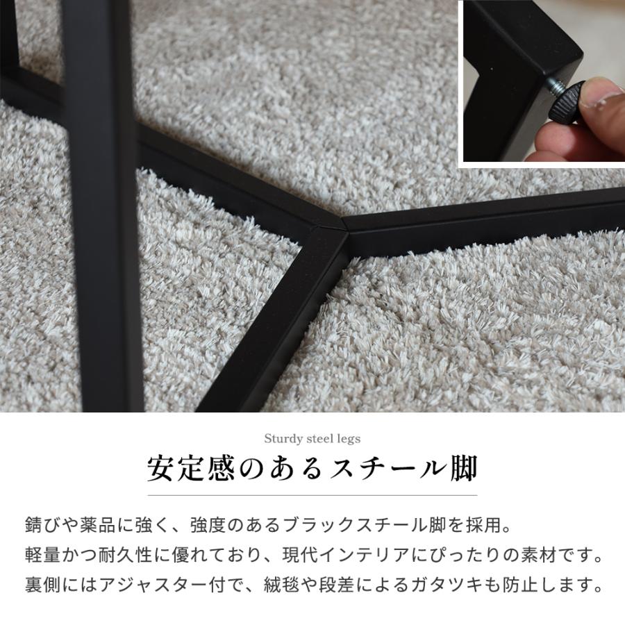 tac INTERIOR（タックインテリア） ローテーブル 丸 セラミック サイド