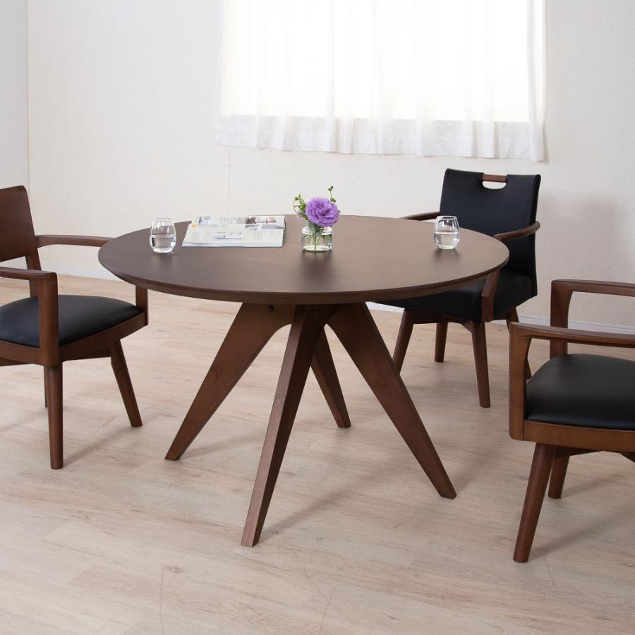 シギヤマ家具工業 ダイニングテーブル 丸 4人掛け かわいい おしゃれ