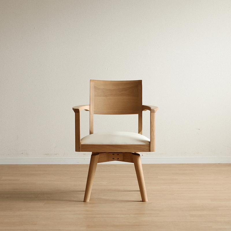 シギヤマ家具工業 ダイニングチェア 回転 レザー おしゃれ 北欧 回転