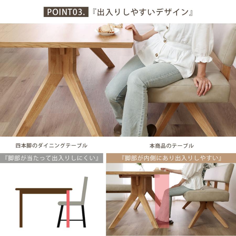 シギヤマ家具工業 ダイニングセット テーブルセット 幅150 cm 収納付き