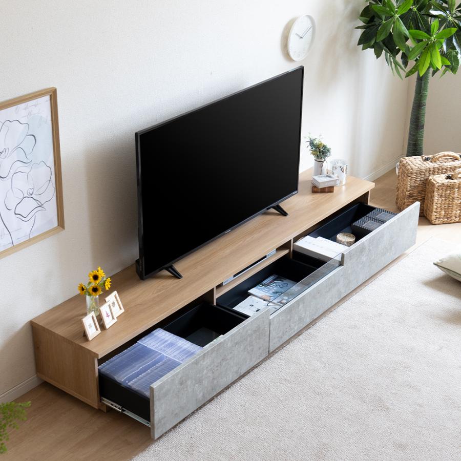 tac INTERIOR（タックインテリア） テレビ台 220cm ローボード