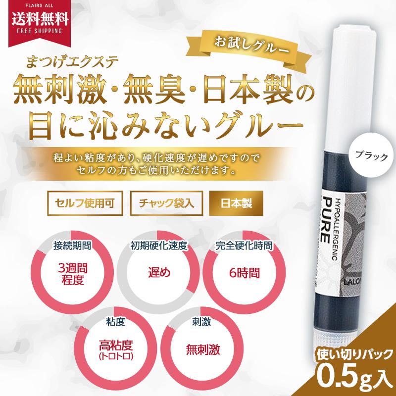 マツエク セルフ マツエクキット まつげエクステ 1本ラッシュ