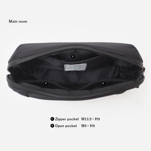 撥水 ガジェットポーチ ミニ 収納ポーチ トラベルポーチ 旅行ポーチ 小物ポーチ ケーブル収納 持ち運びポーチ NoiR Squad | ブランド登録なし | 10