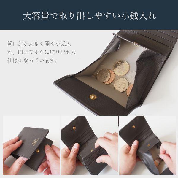 イタリアンレザー 財布 本革 レディース ミニ財布 かわいい 二つ折り 使いやすい ボックス型 小銭入れ カード 小さい 革 軽量 | ブランド登録なし | 06