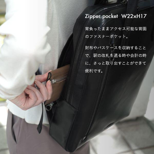 本革 スリム リュック レディース メンズ 大容量 レザー ビジネス