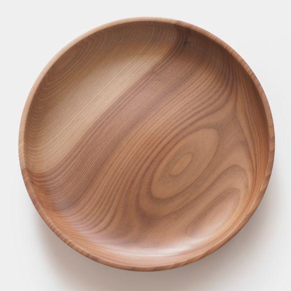 暖（オン） ディッシュプレート24cm ウッドプレート 木製皿 丸形 モーニングプレート 食器 大皿 北欧 カフェ おしゃれ 贈り物 | ブランド登録なし | 06