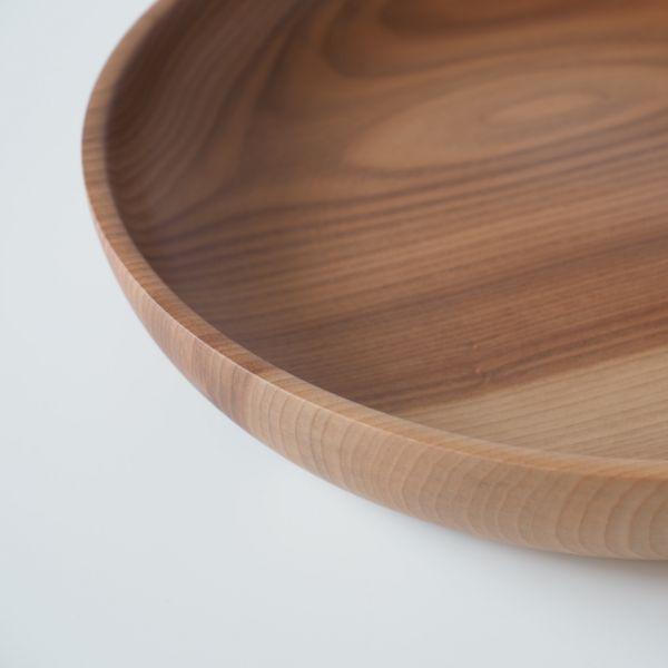 暖（オン） ディッシュプレート24cm ウッドプレート 木製皿 丸形 モーニングプレート 食器 大皿 北欧 カフェ おしゃれ 贈り物 | ブランド登録なし | 07