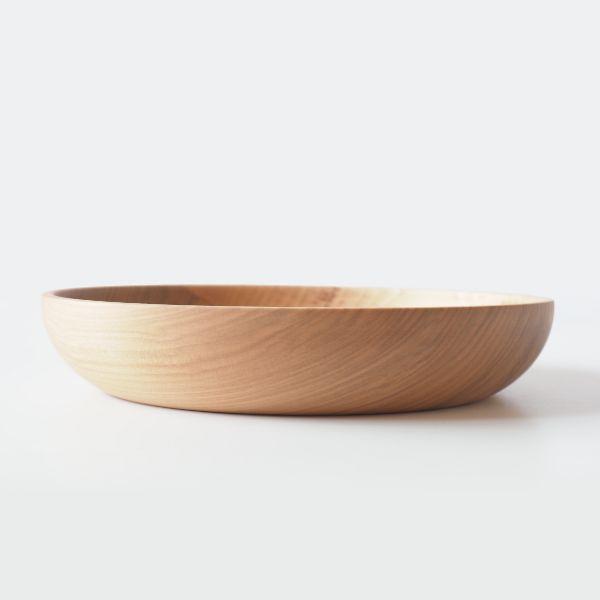 暖（オン） ディッシュプレート21cm ウッドプレート 木製皿 丸形 モーニングプレート 食器 大皿 北欧 カフェ おしゃれ | ブランド登録なし | 08