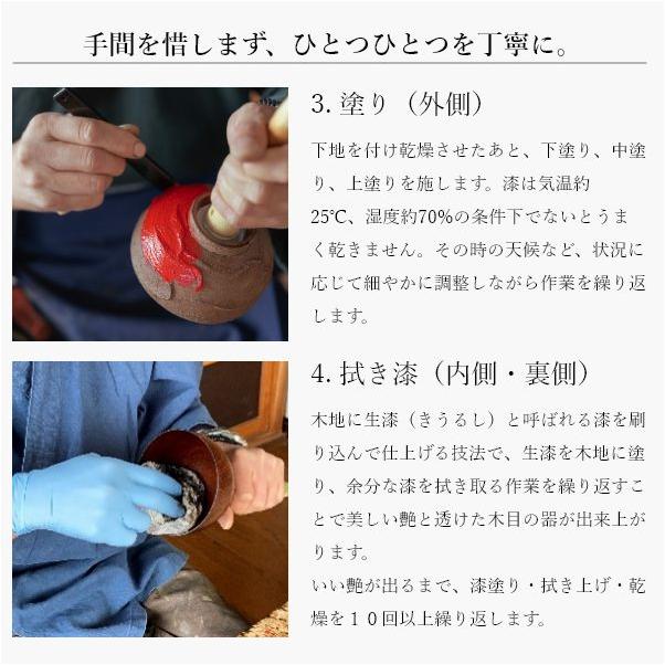 Nuul 長浜漆器 ライスボウル 11.5cm 無地 ギフト お茶碗 食器  御飯茶碗 夫婦茶碗 国産 漆器 結婚祝い 内祝い 出産内祝い 出産祝い | ブランド登録なし | 18