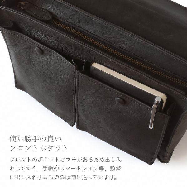 dido 本革 フラップ ショルダーバッグ 日本製 レディース 斜めがけ