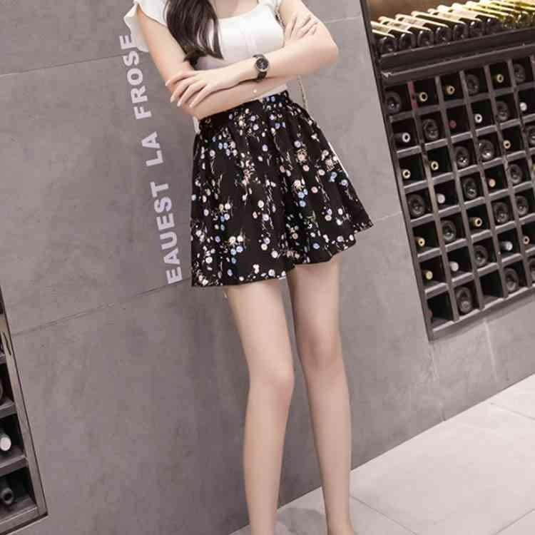 2021人気No.1の ショートパンツ 花柄 夏 シンプル 花柄 ショートパンツ レディース Sサイズ