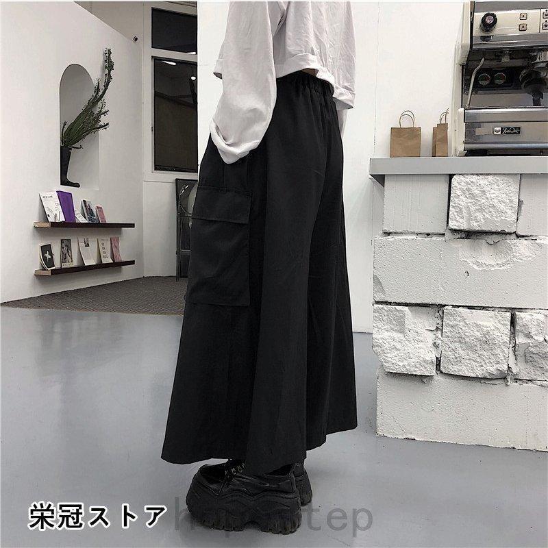 5☆好評 ⭐︎即購入ok⭐︎ レイヤード 袴ズボン ワイドパンツ スカート風 アシメ