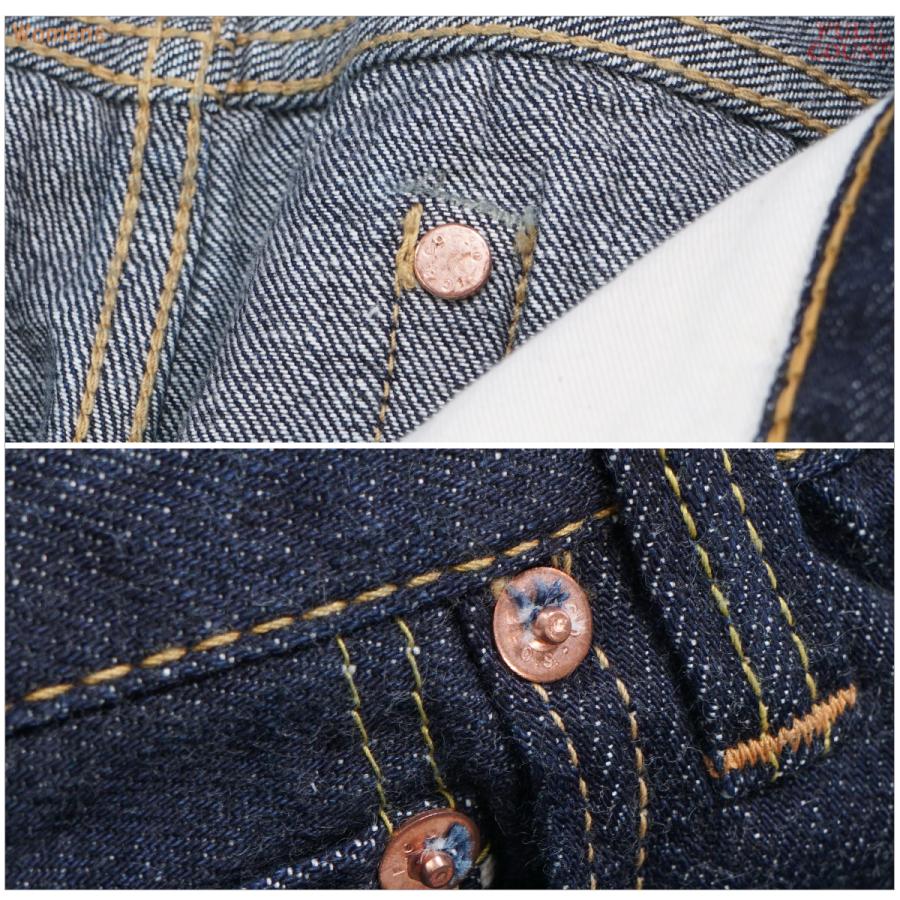 フルカウント FULLCOUNT 0107SS レディース 13.7oz ワイドストレートデニム Monroe Super Smoothの画像