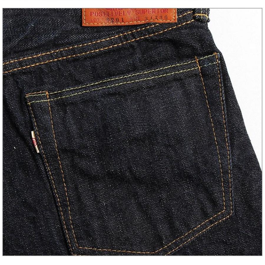 0201 桃太郎ジーンズ "ヴィンテージレーベル 15.7oz スリムストレート ボタンフライ" (MOMOTARO JEANS) 0201｜flamingosapporo｜07