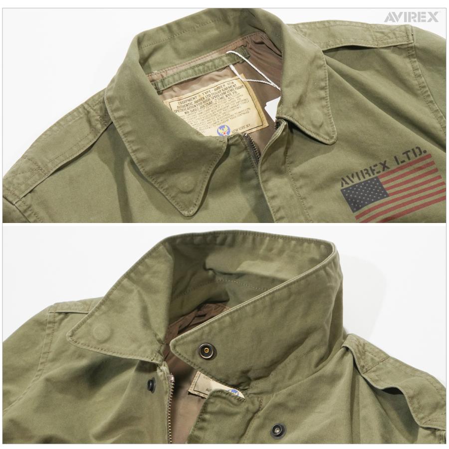 アビレックス AVIREX × PEANUTS 783-5252043 コットン A-2 ジャケットの画像