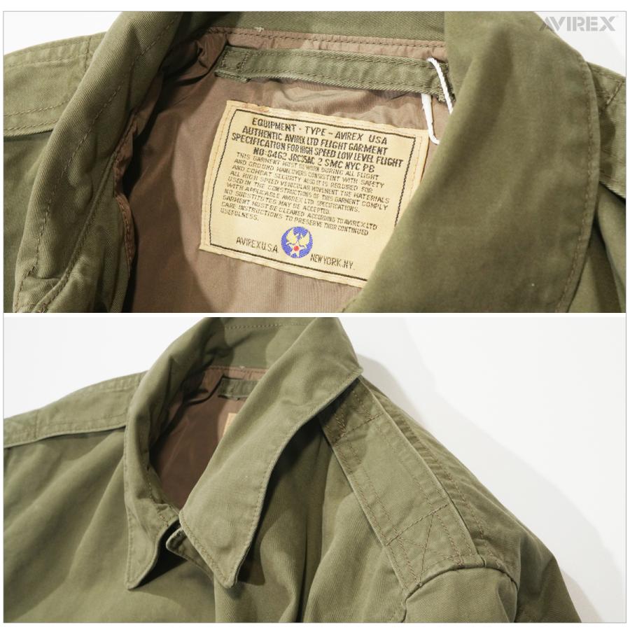 アビレックス AVIREX × PEANUTS 783-5252043 コットン A-2 ジャケットの画像