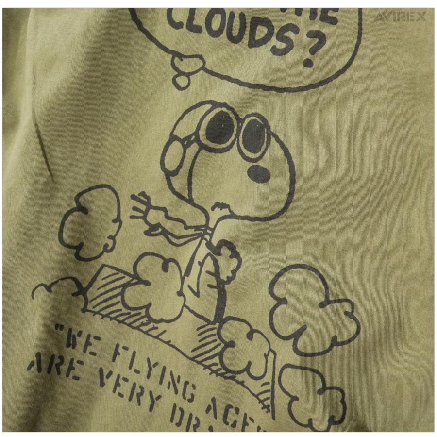 アビレックス AVIREX × PEANUTS 783-5252043 コットン A-2 ジャケットの画像