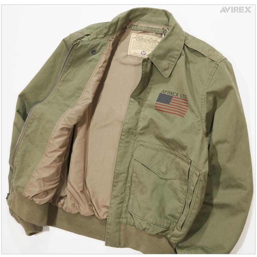 アビレックス AVIREX × PEANUTS 783-5252043 コットン A-2 ジャケットの画像