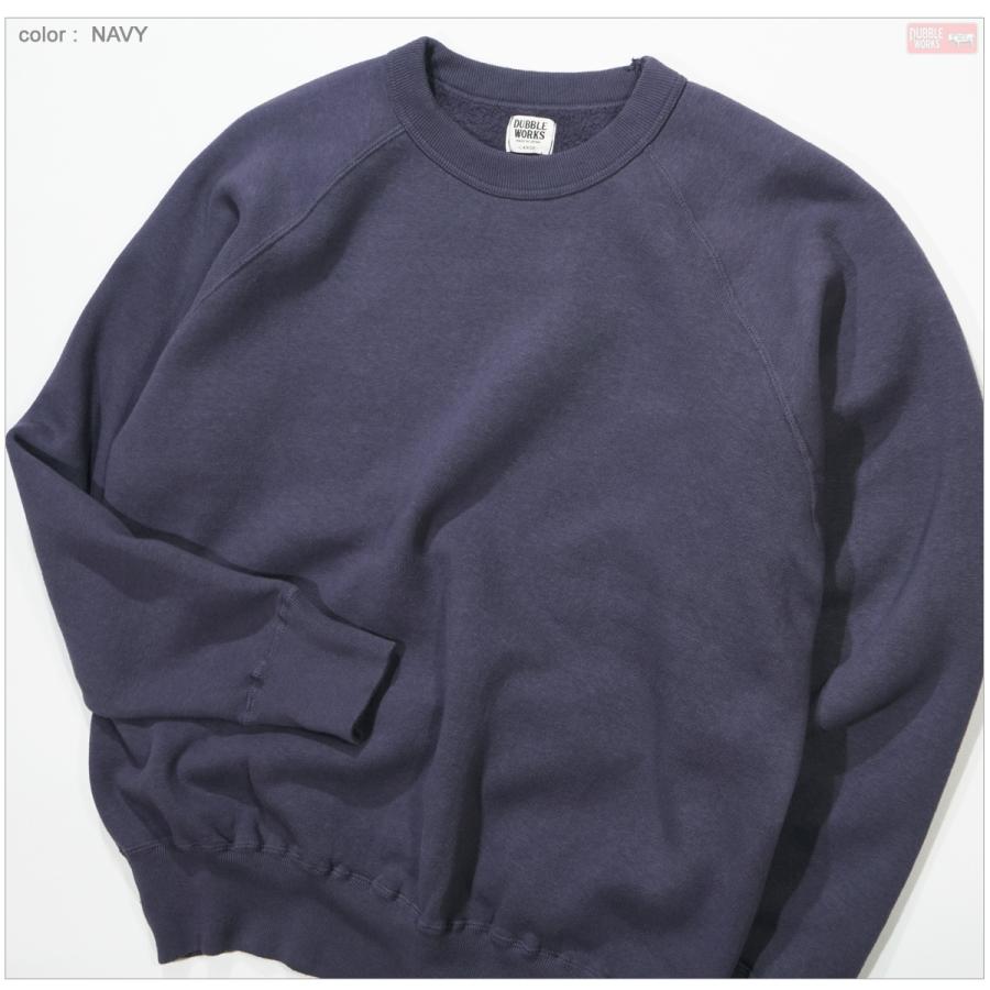 DUBBLEWORKS（ダブルワークス） DUBBLEWORKS 86019 吊り編み ラグラン