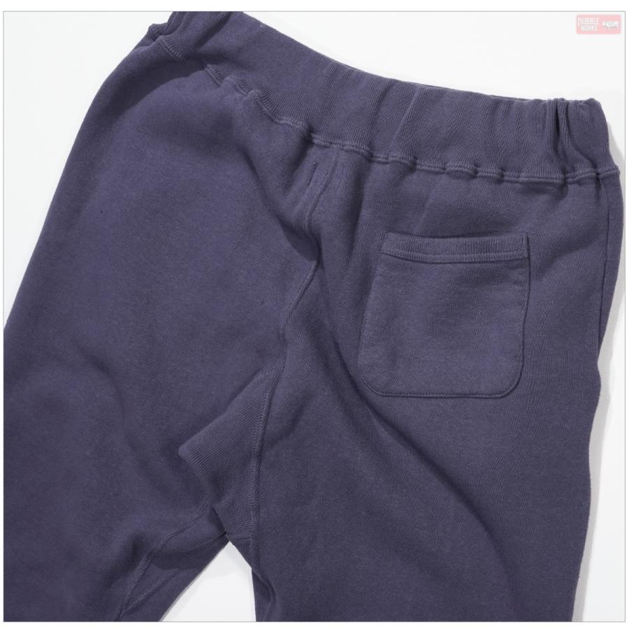 ダブルワークス DUBBLEWORKS 87006 吊り編み スウェット パンツ_10