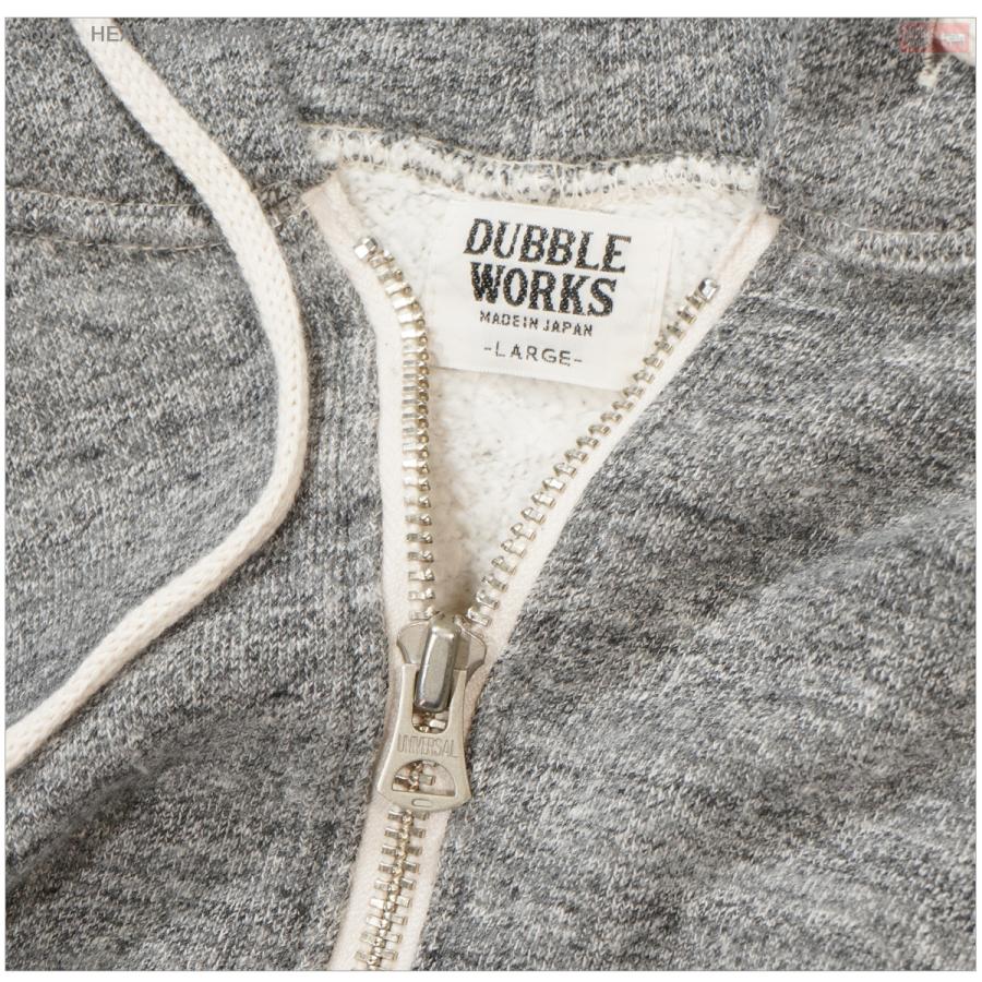 【DUBBLEWORKS】パーカー(40-42) DUBBLEWORKS（ダブルワークス） プルパーカー スウェットフーディー