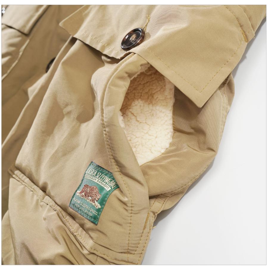 シュガーケーン SUGAR CANE AS15211 ALASKA SLEEPING BAG ハンティングダウンコート ARCTICの画像