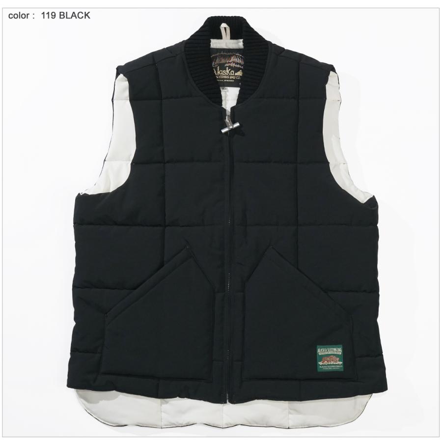 未使用品　アラスカスリーピングバッグ　シュガーケーン　ダウンベスト　東洋 SUGAR CANE AS15219 シュガーケーン ALASKA SLEEPING BAG パディング