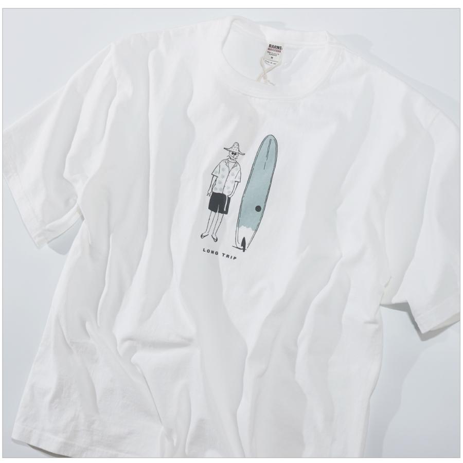 バーンズ BR-22210 "タフネック プリントTシャツ" (BARNS OUTFITTERS) BR-22210｜flamingosapporo｜02