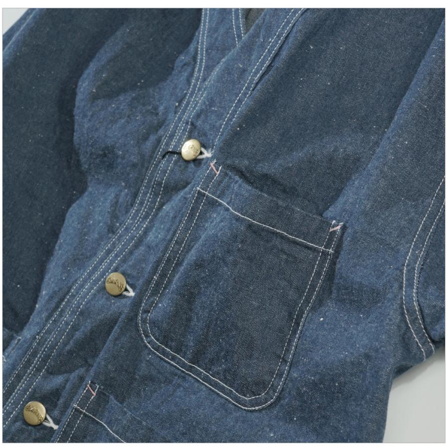 バーンズ BR23135 "70's ノーカラー カバーオールジャケット" (BARNS OUTFITTERS) BR23135 br