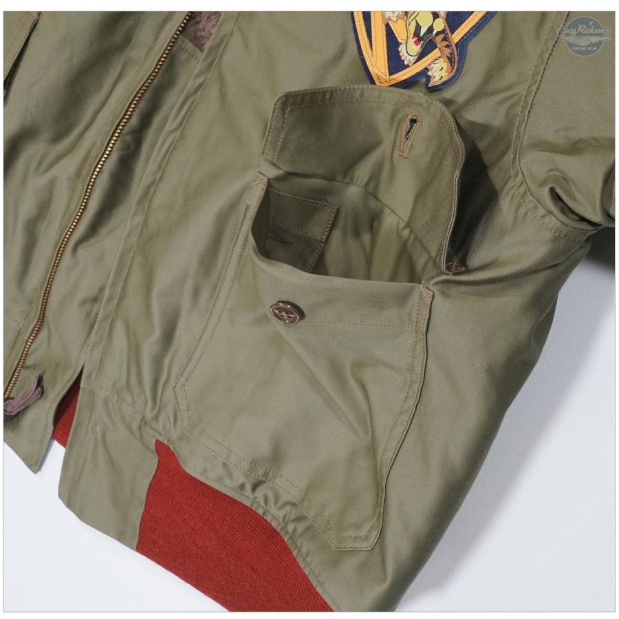 BUZZ RICKSON'S バズリクソンズ BR15746 B-10 赤リブ フライング