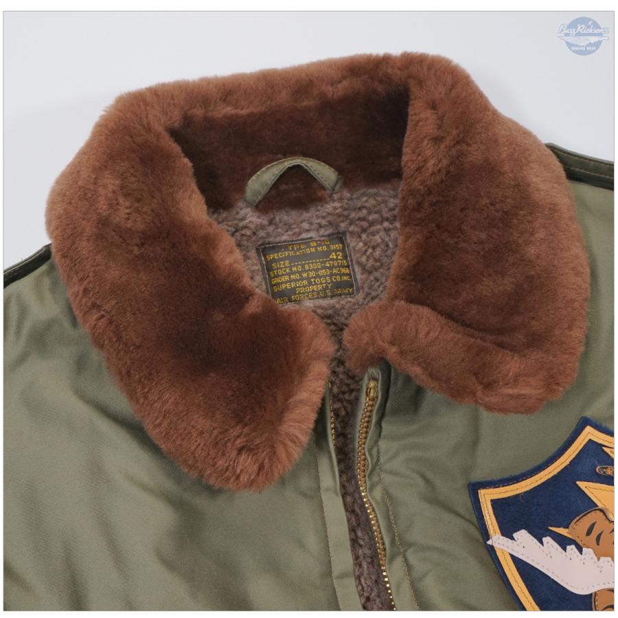 BUZZ RICKSON'S バズリクソンズ BR15746 B-10 赤リブ フライング