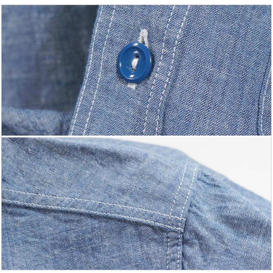 BUZZ RICKSON'S バズリクソンズ BR25995 BLUE CHAMBRAY WORK SHIRT