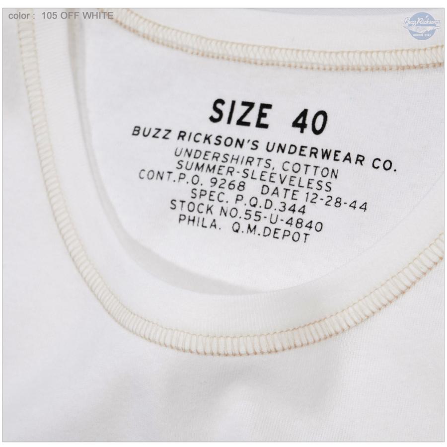 BUZZ RICKSON'S バズリクソンズ BR79741 タンクトップ : FLAMINGO