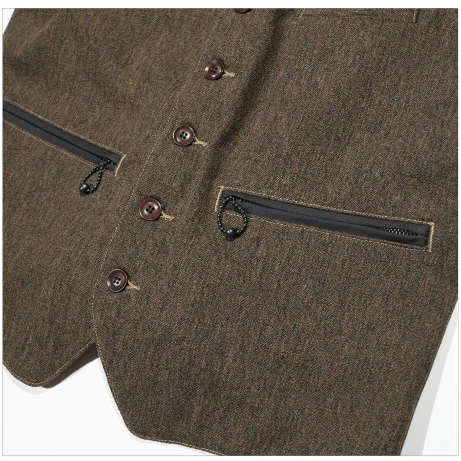 ダッパーズ Dapper's 1673 30's クラシック6B ワークベスト Lot1673