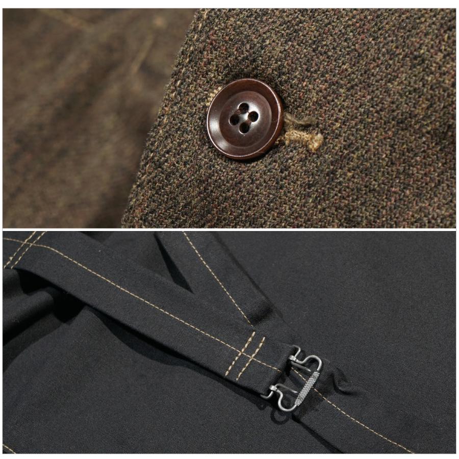 ダッパーズ Dapper's 1673 30's クラシック6B ワークベスト Lot1673