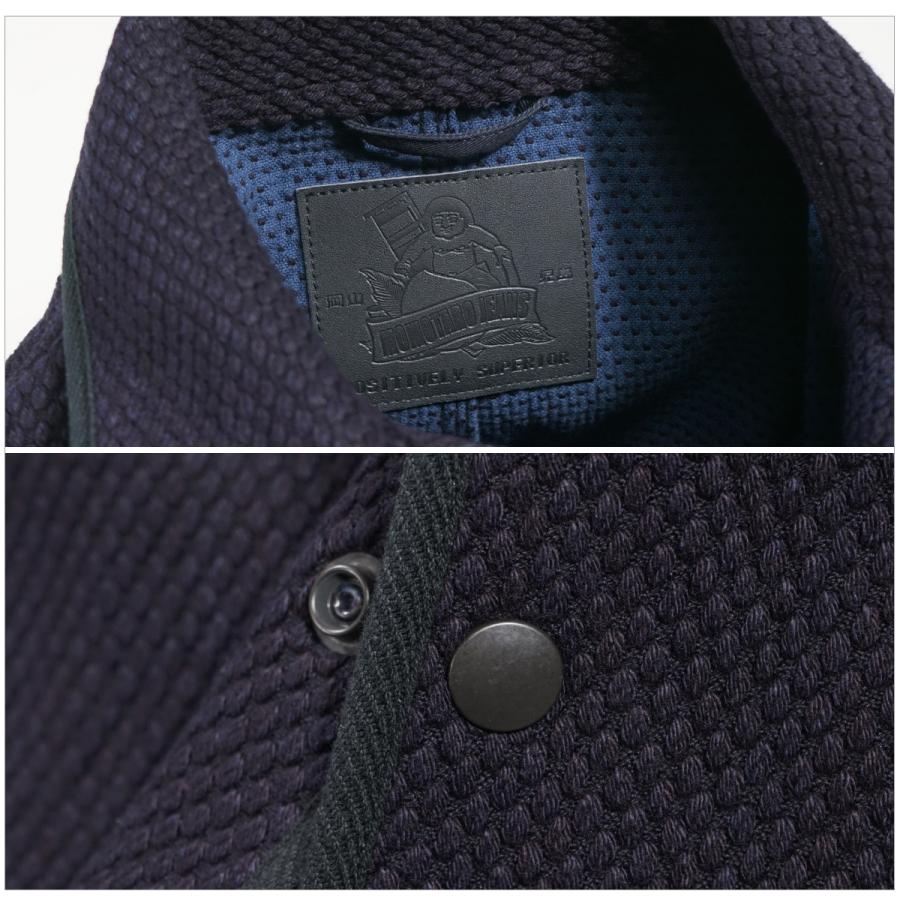 MOMOTARO JEANS ネイビー テーラードジャケット刺し子 桃太郎ジーンズ 刺し子ジャケット | HINOYA Official Site