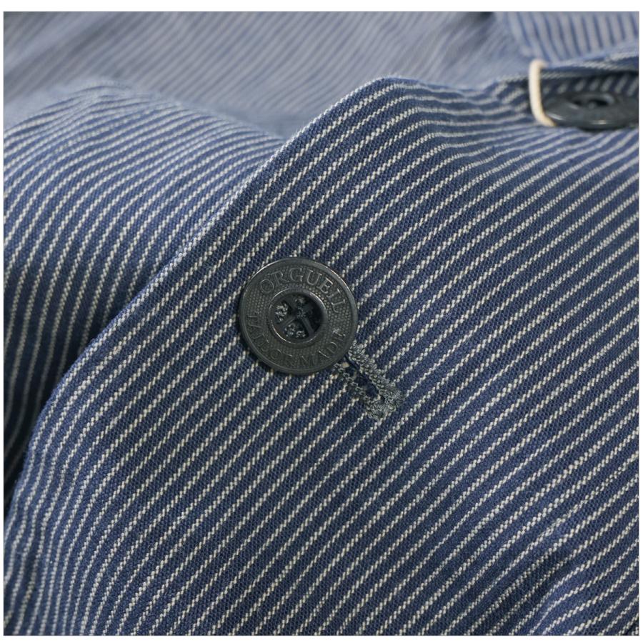 【美品】orgueil オルゲイユ テーラードジャケット　ストライプ 40 美品】orgueil オルゲイユ テーラードジャケット ストライプ 40