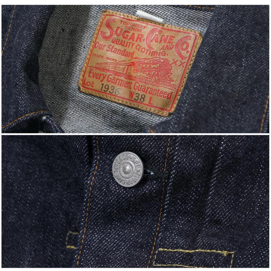 SUGAR CANE シュガーケーン SC11936 13oz. DENIM BLOUSE 1936 MODEL