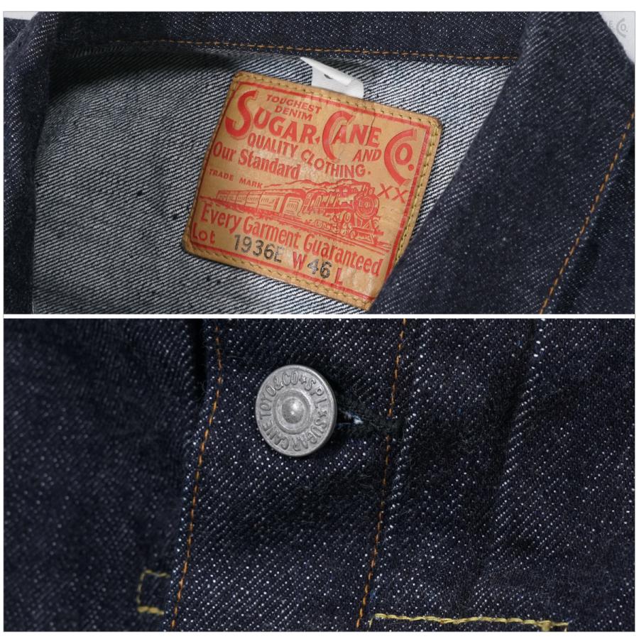 SUGAR CANE シュガーケーン SC11936T 13oz. DENIM BLOUSE 1936 MODEL T