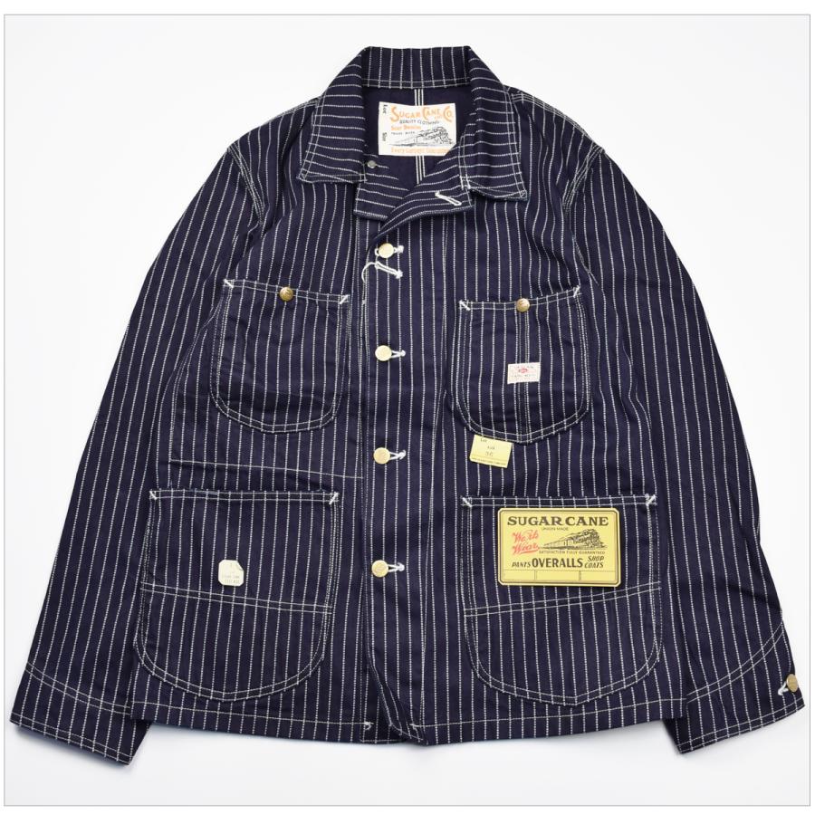 SUGAR CANE SC14372 シュガーケーン 9ozウォバッシュストライプ