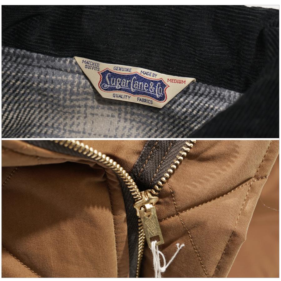 SUGAR CANE シュガーケーン SC15402 ウェザークロス キルティング