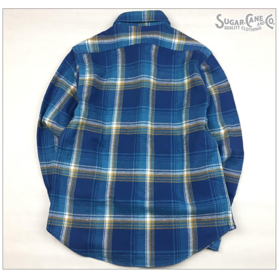 SUGAR CANE セール SALE シュガーケーン ネルシャツ 長袖 ツイル