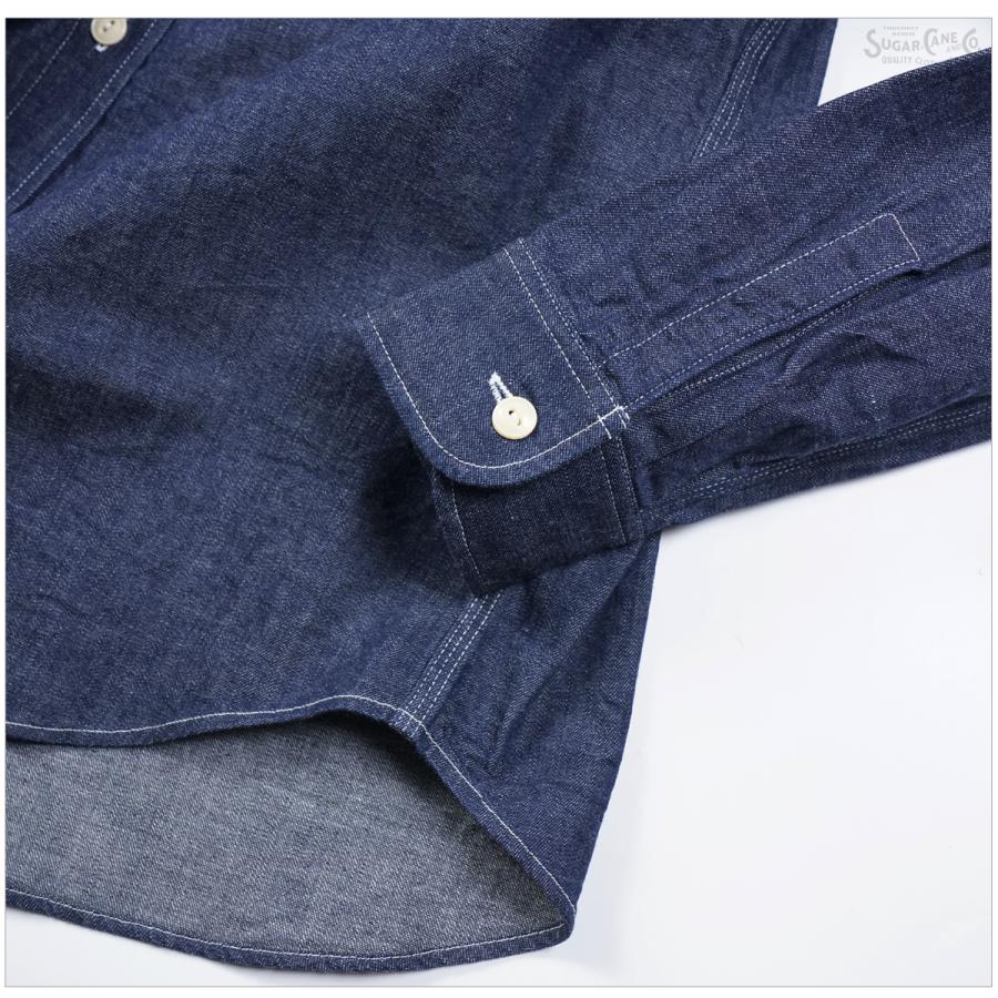 SUGAR CANE シュガーケーン SC27852 9oz ブルーデニム ワークシャツ
