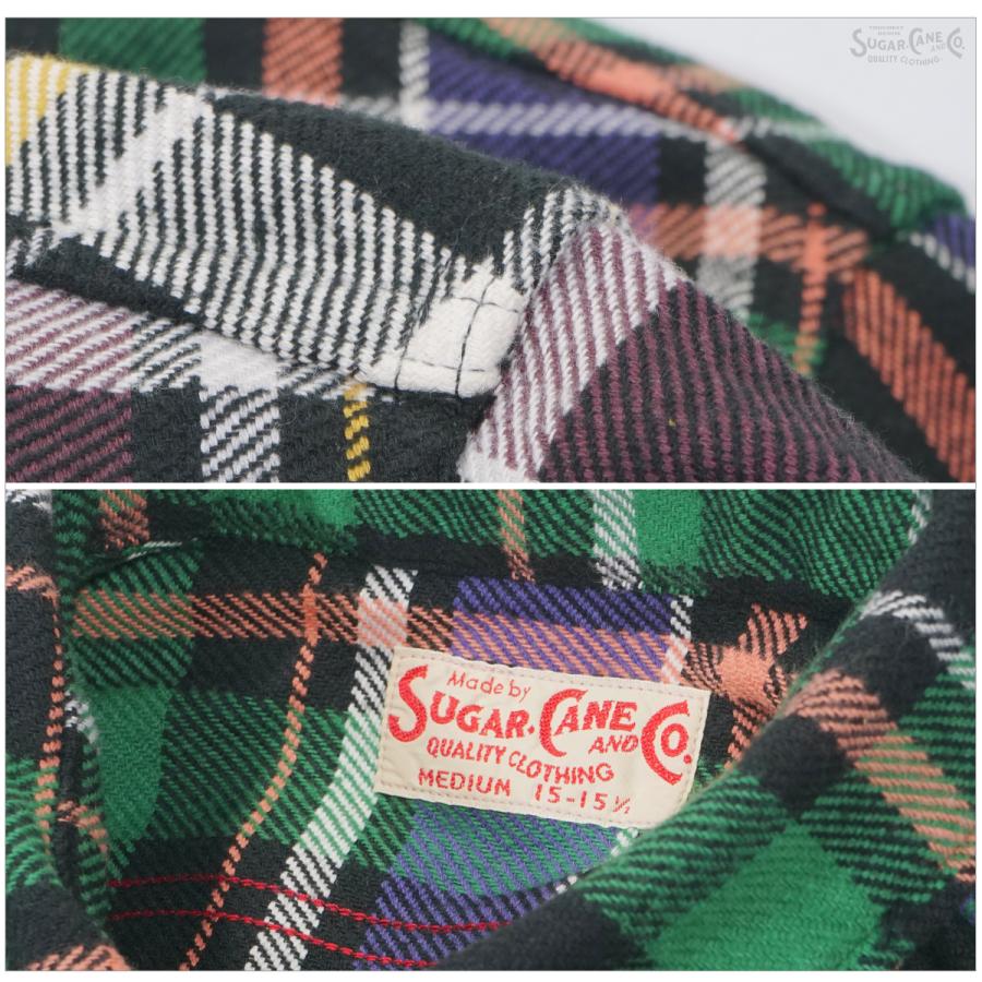 SUGAR CANE シュガーケーン SC29566 ツイルチェック ワークシャツ