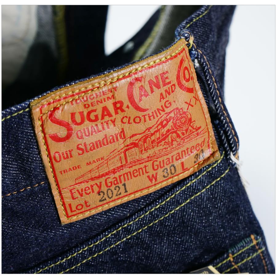 SUGAR CANE シュガーケーン SC42021 14.25oz 2021 スリムテーパードモデルの画像