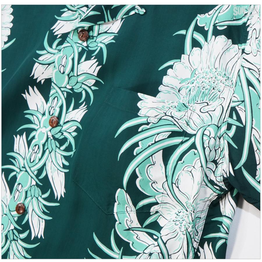 SUN SURF サンサーフ SS39612 半袖アロハシャツ NIGHT BLOOMING CEREUS